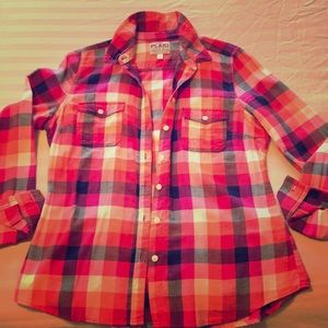 Plaid Button-Down